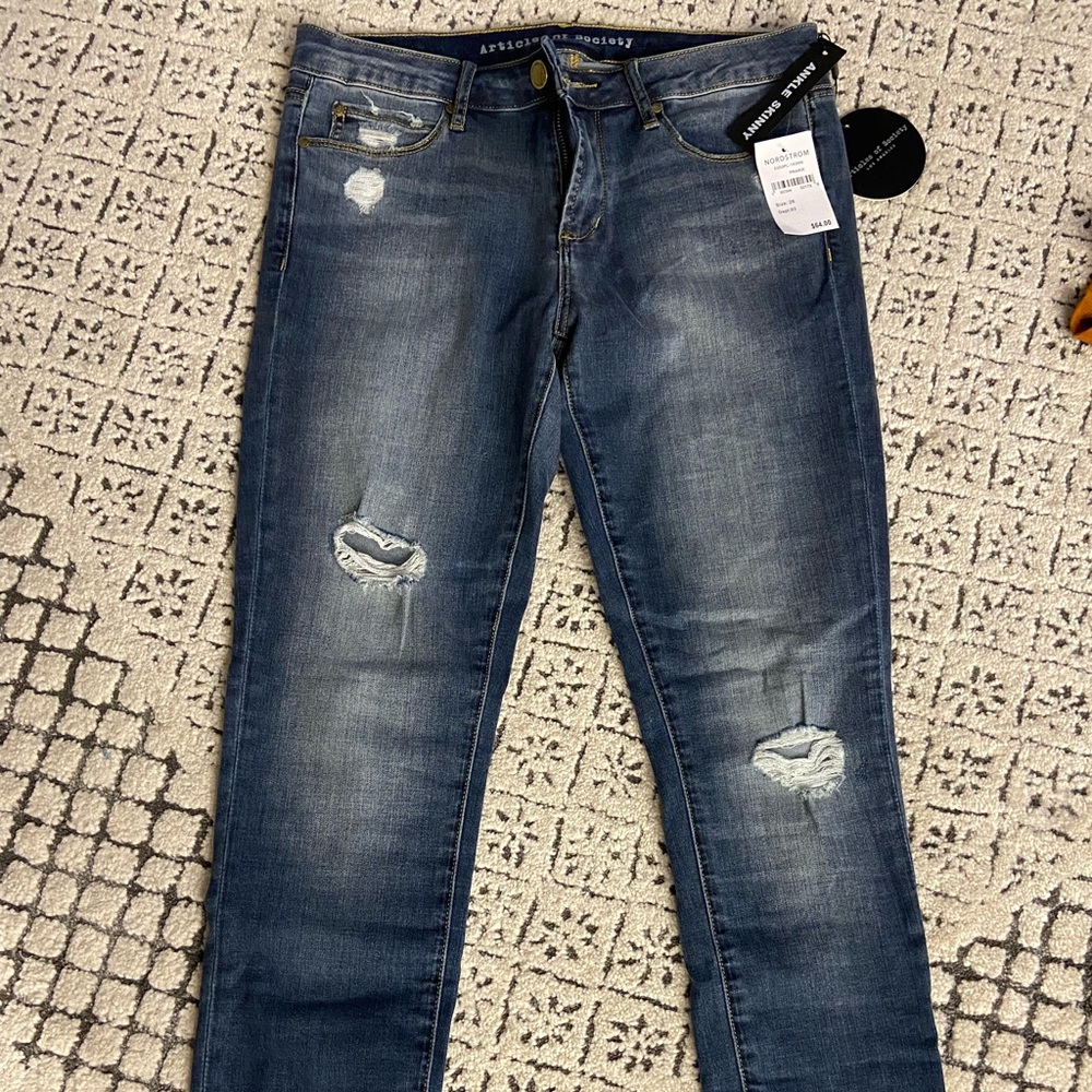 Articles of Society skinny ankle jeans